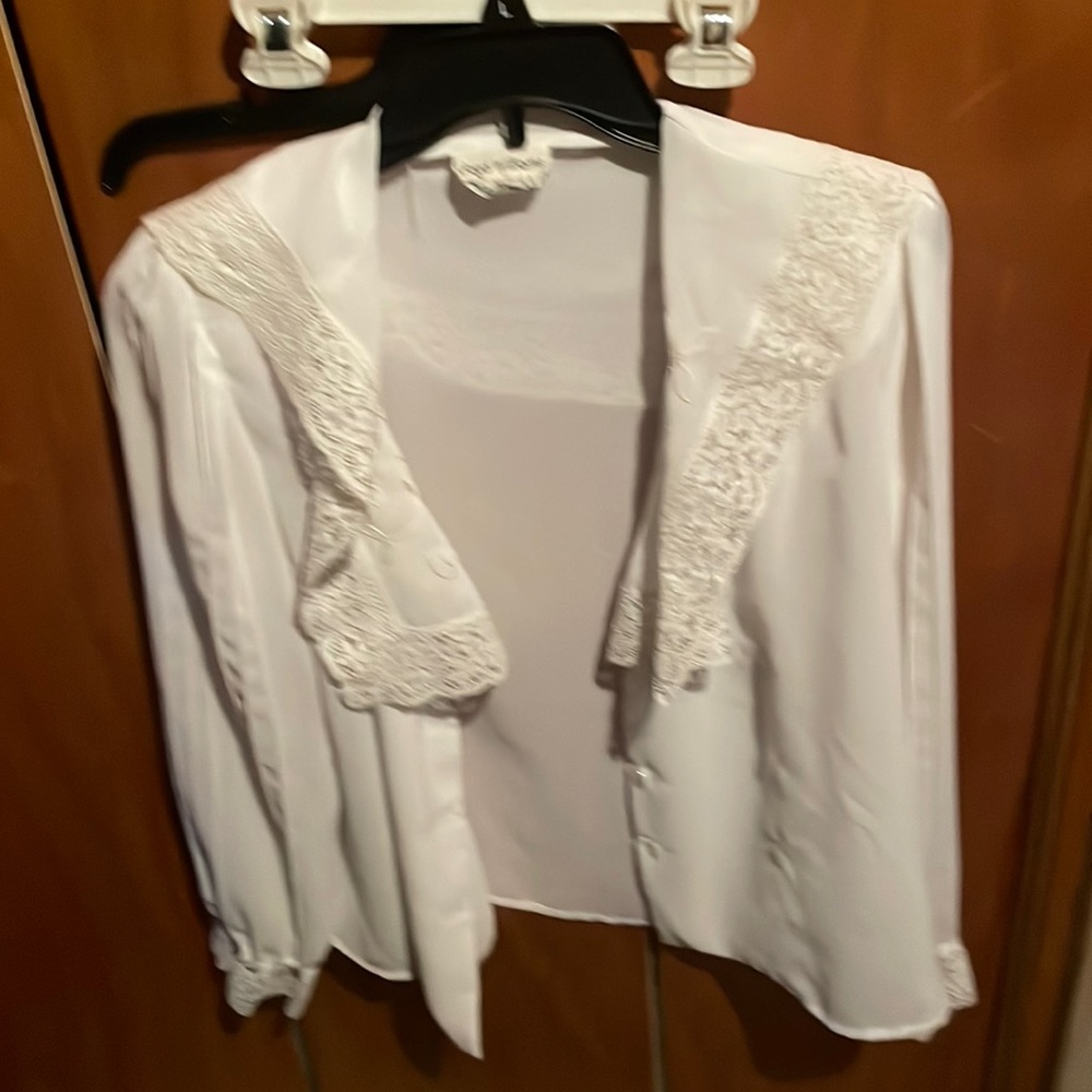 Vintage white blouse